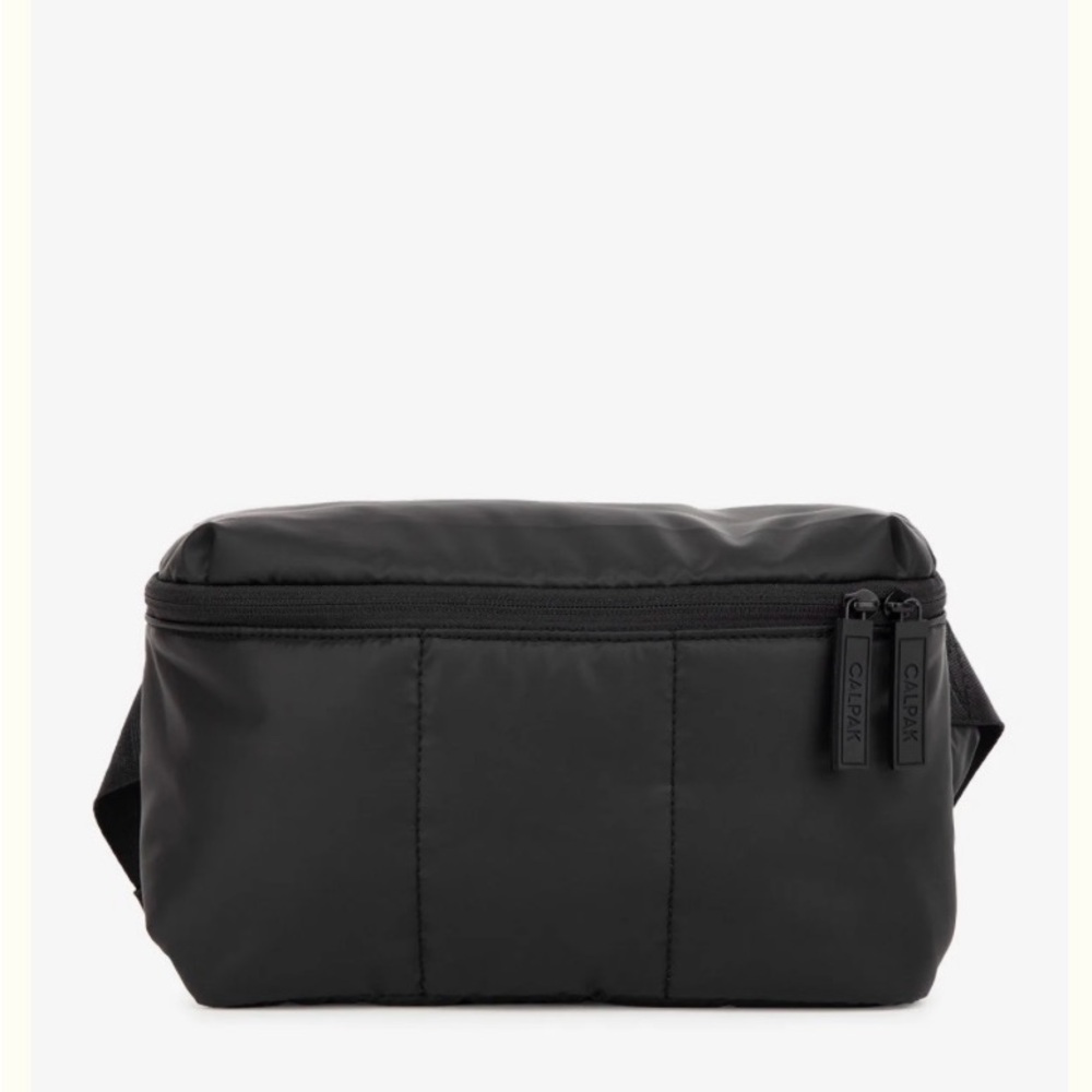 Calpak Black Nylon Waist Bag
